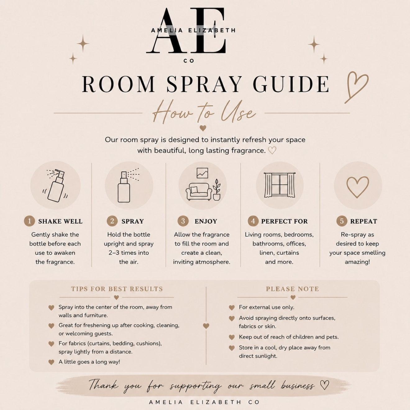 room spray 250ml